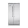 Viking - 42 in. Wide Professional 5 Series Quiet Cool 25.3 Cu. Ft. Side-by-Side Built-In Refrigerator - Stainless Steel - Image 1