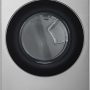 LG - 7.4 Cu. Ft. Smart Gas Dryer with Steam and AI Sensor Dry - Graphite Steel - Image 1