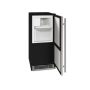 U-Line - 15" 25-lb Freestanding Icemaker - Stainless Steel Solid - Image 1