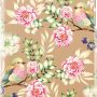iDeal Of Sweden Mobile Phone Case for iPhone 8 / iPhone 7 / iPhone 6 / iPhone 6s Microfiber Lining, Qi Wireless Charger Compatible (Vintage Tulips) - Image 1