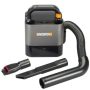 WORX - 20V Power Share Cordless Cube Vac Compact Vacuum w/ Battery & Charger, HEPA Filtering System, High & Low Speed, 4ft Hose - Black - Image 1