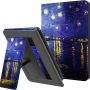 Ayotu Case for Kindle 10th Gen 2019 Released - with Auto Wake/Sleep, Lightweight Leather Hands-Free Stand Cover with Hand Strap (Not Fit Kindle Paperwhite or Kindle 2022), Yellow Flowers - Image 1