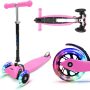 Fun Pro One Scooter for Kids Ages 3-5, 3 Wheel Toddler Scooters for Kids 2-5 Years Old, Premium Quality Kids Scooter with Non-Electric Light Up LED Wheels, Foldable & Adjustable, Anti-Slip Deck - Image 1