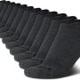 AND1 Men's No Show Socks - 12 Pack Performance Stretch Athletic Compression Socks for Men - Sports Low Cut Socks (6-12.5) - Image 1