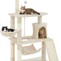 Yaheetech 63.5in Multi-Level Cat Tree Tower Condo with Scratching Posts, Platform & Hammock, Cat Activity Center Play Furniture for Kittens, Cats, and Pets - Image 1