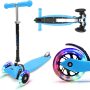 Fun Pro One Scooter for Kids Ages 3-5, 3 Wheel Toddler Scooters for Kids 2-5 Years Old, Premium Quality Kids Scooter with Non-Electric Light Up LED Wheels, Foldable & Adjustable, Anti-Slip Deck - Image 1