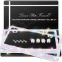 2 Pack Bling License Plate Frames, Sparkly Rhinestone Diamond Car License Plate Cover for Women, Stainless Steel Car Accessories with Glitter Crystal Caps (Black) - Image 1