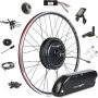 EBIKELING Waterproof Ebike Conversion Kit with Battery 700C Direct Drive Front/Rear Wheel Electric Bike Conversion Kit Ebike Battery & Charger Included - Image 1