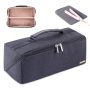 Hair Tools Travel Case with Black Hair Dryer Bag, Hair Tools Travel Carrying Case for Shark FlexStyle/SmoothStyle - Hair Air Wrap Dryer Case Flat Curling Iron Travel Organizer - Image 1