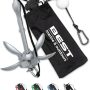 Best Marine and Outdoors Kayak Anchor, 3.5 Pound Anchor System for Kayaks, Canoes, SUP Paddle Boards & Jet Skis, Fishing, Boating & Kayaking Accessories - Image 1