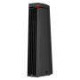 Vornado - Rise 20H 1500 watts Indoor Electric Tower Fan Space Heater with Advanced Safety Features for Living Space - Black - Image 1
