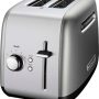 KitchenAid - 2-Slice Toaster with Illuminated Button - Contour Silver - Image 1