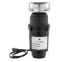 GE - DISPOSALL 1/2 HP Disposer - Black - Image 1