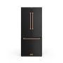 30 in. Wide Gordon Ramsay Series by Thor Kitchen 17.5 Cu. Ft. Counter Depth Refrigerator with Rose Gold Hardware - Black - Image 1