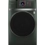 GE Profile - UltraFast 4.8 Cu. Ft. High-Efficiency Smart Front Load Washer and Electric Dryer Combo with Ventless Heat Pump - Jade Green - Image 1