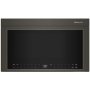 KitchenAid - 1.1 Cu. Ft. Over-the-Range Microwave Oven with Flush Built-In Design - Black Ore - Image 1