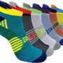 BIOAUM Cushioned Men's Ankle Socks, 6 Pairs Cotton Athletic Sport Breathable Low Cut Socks for Running Size 8-9.5/10-13/12-14 - Image 1