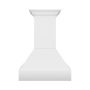 ZLINE - 36 inches - Externally Vented - Wall Range Hood - Rustic Bright White Finish - Image 1