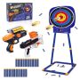 Beefunni Digital Shooting Targets with 2 Foam Dart Blaster,Outdoor Shooting Game Toys Gifts for 8-12 Year Old Boys - Image 1