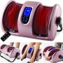 Best Choice Products Foot Massager Machine, Therapeutic Reflexology Massager w/ High-Intensity Rollers - Rose Gold - Image 1