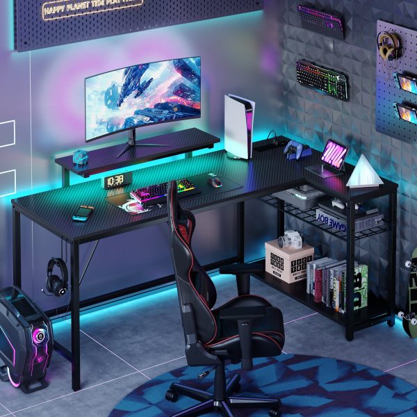 Bestier-58-Gaming-Desk-with-LED-Lights-L-Shaped-Desk-with-Power-Outlet-Monitor-Stand-Corner-Computer-Desk-in-Carbon-Fiber_6f5e383f-6bc6-475b-bc5c-5c6da8d006d6.558c262d9f2fc4961a829989d0227bfd.jpg