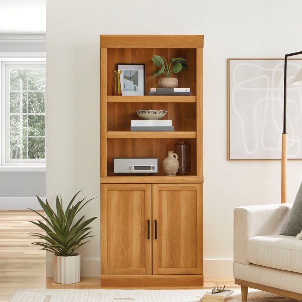 Better-Homes-Gardens-Glendale-5-Shelf-Bookcase-With-Doors-Light-Honey-Finish_4ac10853-7aa8-46d7-9bea-e588315087cd.1fb4bdac59c2023534b223dc099f1652.jpg