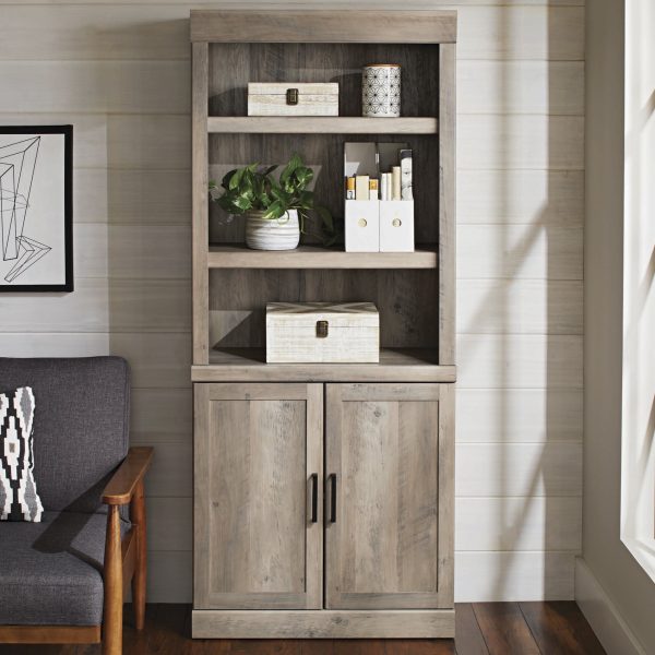 Better-Homes-Gardens-Glendale-5-Shelf-Bookcase-with-Doors-Rustic-Gray-Finish_33f4f81f-922a-4151-9fcf-d79e1a1b7454_1.965f20ad531a43b24368e4da3458f6dd.jpg