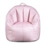 Big Joe Joey Bean Bag Chair, Plush, Kids/Teens, 2.5ft, Primrose Pink - Image 1