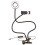 Bower Flexible White and RGB LED Ring Light with Smartphone Holder - Image 1