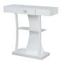 Convenience Concepts Newport Harri Console Table, Multiple Finishes - Image 1