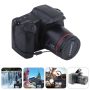 Digital Camera Vlogging Camera for YouTube 3 Inch Screen Compact Camera for Beginners Teens Photography-Black - Image 1
