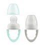 Dr. Brown's Designed to Nourish, Fresh Firsts Silicone Feeder for Soft Foods, Gray, BPA Free, 1 Pack - Image 1