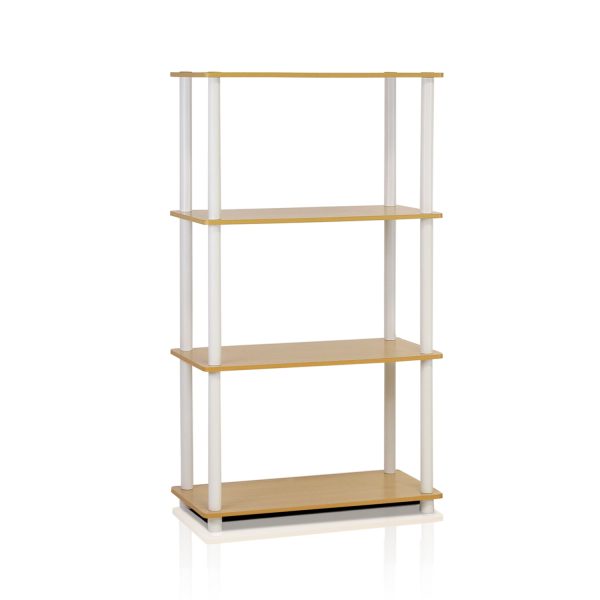 Furinno-Durable-23-6-W-x-11-4-D-x-43-25-H-4-Shelf-Freestanding-Shelving-Unit-Beech-and-White_7f6238ba-d56f-47f2-b964-59ffde88d37a_1.9ada82566599b743e767b3d04b1279d8.jpg