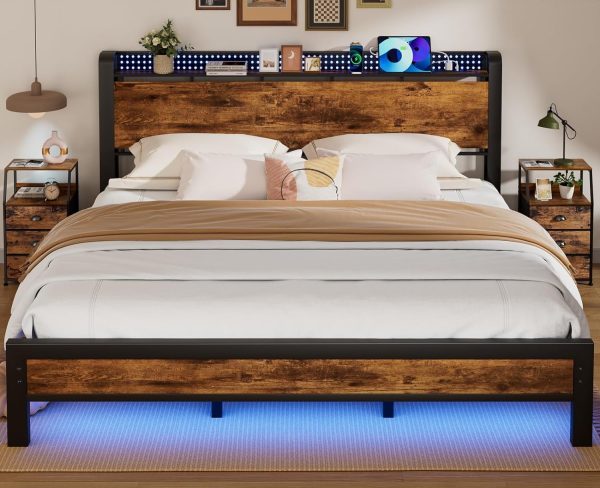 Furnulem-Queen-Bed-Frame-LED-Lights-Storage-Headboard-Charging-Station-USB-Port-Metal-Mesh-Platform-Bed-Frame-1000lbs-Support-Noise-Free_9270b75b-d244-485f-b014-d7b06ae53d5f.915f9d231f5cb73c48c465b68b41ec05.jpg