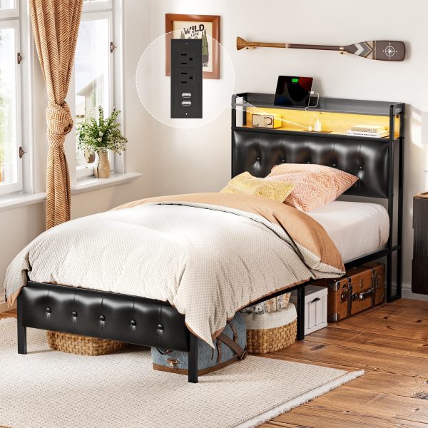 GUNAITO-Twin-Size-Bed-Frame-with-PU-Leather-Storage-Headboard-Footboard-Upholstered-Platform-Bed-with-LED-Lights-USB-Ports-Outlets-Black_2434dcc3-f780-43ac-95fb-4ffe7890a93f.a0622c45d2c682b8e627daa8a4ce6a21-1.jpg