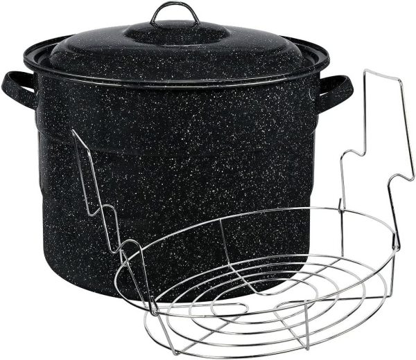 Granite-Ware-Enamel-on-Steel-21-5-Quart-Water-Bath-Canner-with-lid-Jar-Rack-Speckled-Black_67144456-d489-46a6-bd3f-eb0c9a5c0846.cbc3d6d54c48c93900a79d3a26d62c46.jpg