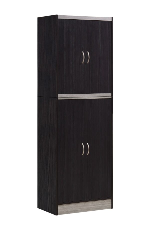 Hodedah-4-Door-Kitchen-Pantry-with-4-Shelves-Chocolate-Grey_be396ee5-705f-49f5-a661-653cb77c8240_1.e3efee28574b76d8a48bb8f5f67bf02d.jpg