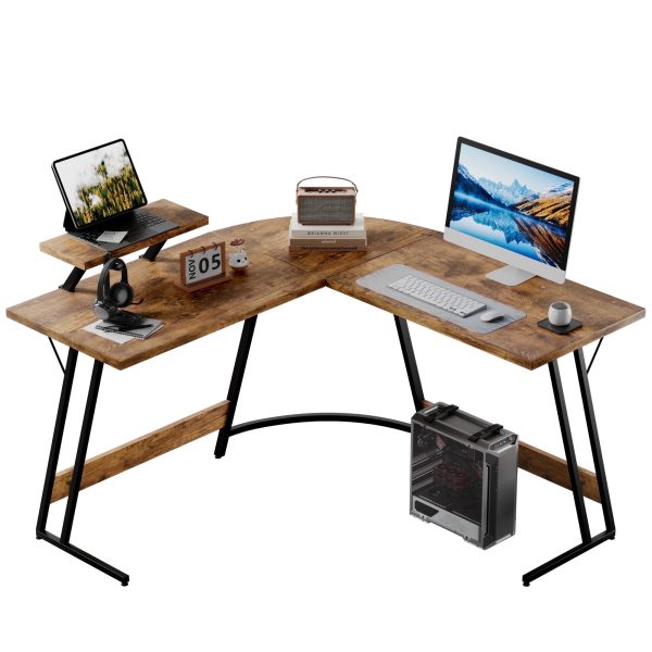 Homall-L-Shaped-Gaming-Desk-51-2-Inches-Corner-Office-Gaming-Desk-with-Removable-Monitor-Riser-Classical-Brown_09b537fd-95a8-48cc-b4ed-54febb8a0460.793ad017736cdd32c97f2559d6104f1e.jpg