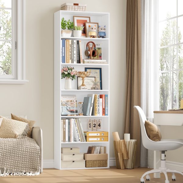 Homfa-6-Tier-Freestanding-Bookcase-Modern-Wooden-Storage-Bookshelf-for-Living-Room-Home-Office-71-White-Finish_8a51b88c-70ca-45d8-824e-704f2176de8d.4d576564b873ecd9c538de20f7fd342f.jpg