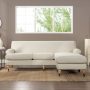 Jennifer Taylor Home Alana 88" Lawson L-Shape Reversible Living Room Sectional Sofa, Light Beige - Image 1