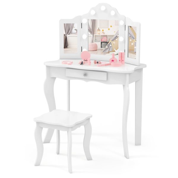 Kid_Vanity_Table_Stool_Set_with_Folding_Mirror_White-3.jpg