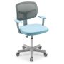 Adjustable Desk Chair with 5 Rolling Universal Casters for Kids - Image 1