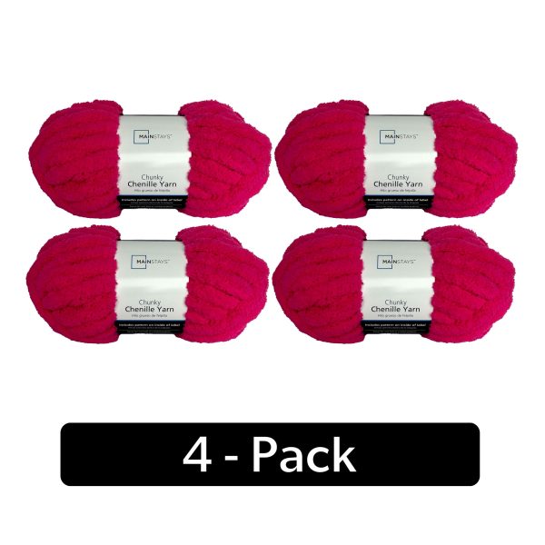 Mainstays-Chunky-Chenille-Yarn-31-7-yd-Bright-Pink-100-Polyester-Super-Bulky-Pack-of-4_b6e141cd-9b35-4dcf-83a2-16886456bde6.021831edde9aae32fe8dbd6876e521d6.jpg