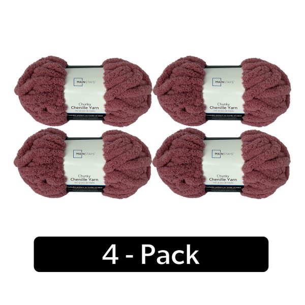 Mainstays-Chunky-Chenille-Yarn-31-7-yd-Rose-100-Polyester-Super-Bulky-Pack-of-4_eae6d5c9-1f69-48ee-9e32-3d812f6039f5.7d9df410c6ab7175bcac5d9427704f58.jpg