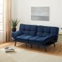 Mainstays Memory Foam Futon with 72" Grey - Image 1