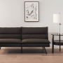 Mainstays Pillow Top Futon 71.25in, Charcoal - Image 1