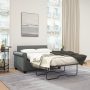 Mainstays Tatum Twin Sleeper 56.25" Loveseat, Dark Gray - Image 1