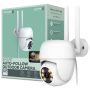 Merkury Smart Outdoor Camera 1080p - Auto-Follow PTZ Security Cam, White (1-Pack) - Image 1