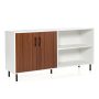 Modern Buffet Sideboard with 2 Doors and Open Compartments - Image 1