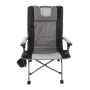 Ozark Trail High Back Camping Chair, Pink with Cupholder, Pocket, and Headrest, Adult - Image 1